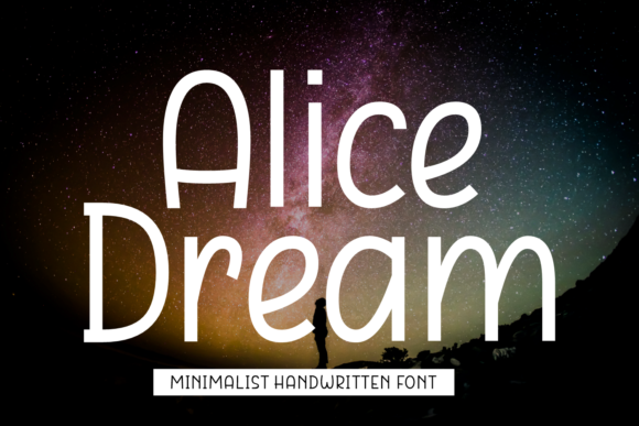 Alice Dream: A Handwritten Font That Elevates Editorial Design