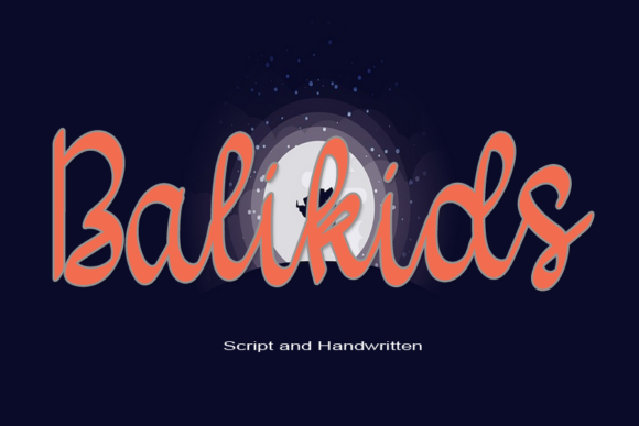 Balikids: A Romantic Script Font for Web Design