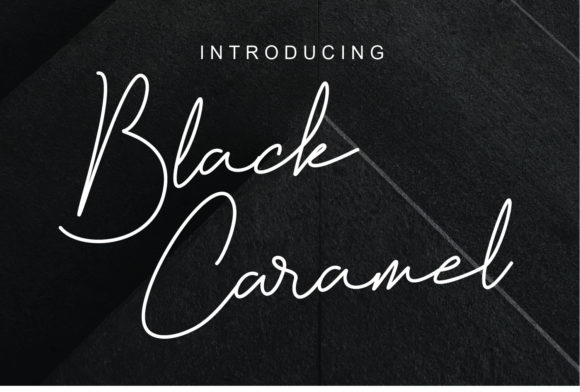 Black Caramel: A Script Font for Modern Web Design