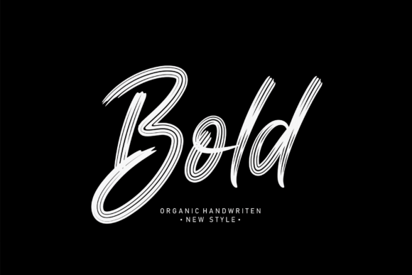Bold: A Handwritten Font for Modern Web Design