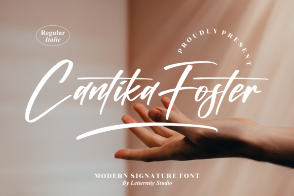 Cantika Foster: A Graceful Script Font for Branding