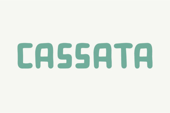 Cassata: A Handwritten Font for Editorial Elegance