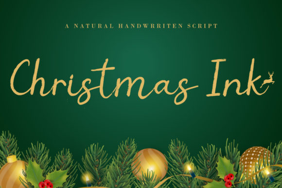 Christmas Ink: A Wintery Font That Elevates Holiday Campaigns