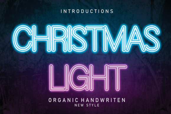 Christmas Light Font Review: A Handwritten Touch for Branding