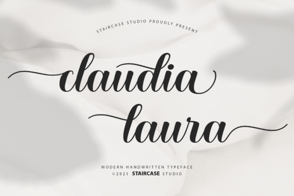 Claudia Laura: A Script Font for Modern Campaigns
