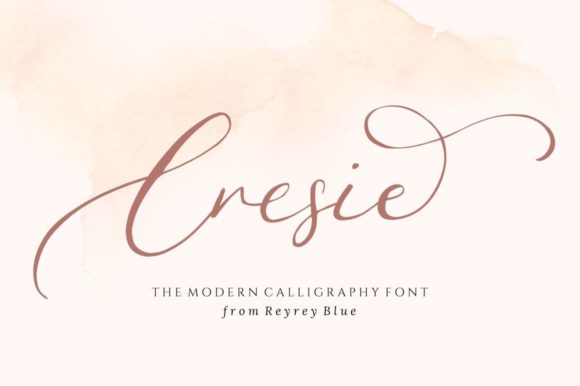 Cresie: A Timeless Handwritten Font for Modern Campaigns