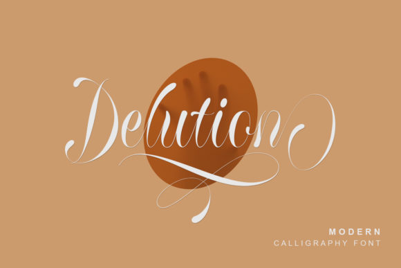 Delution: The Script Font That Elevates Your Campaign Design