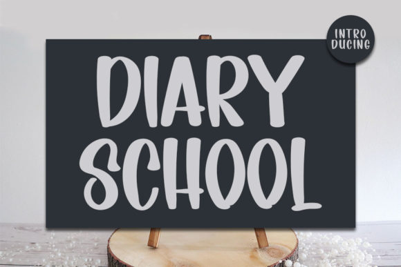 Diary School: A Handwritten Font for Creative Campaigns