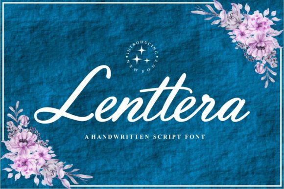 Discover the Charm of Lenttera in Your Next Editorial Design