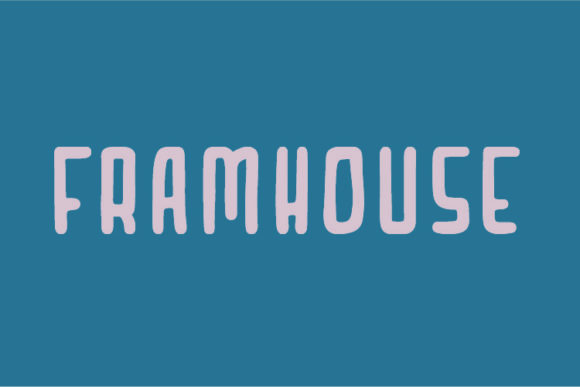 Framhouse: A Handwritten Font for Editorial Elegance