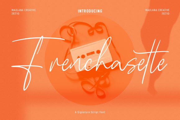 Frenchasette: A Delicate Script Font for Professional Branding