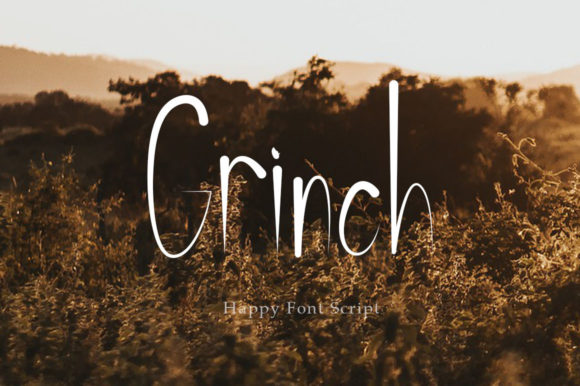 Grinch: A Timeless Script Font for Editorial Design
