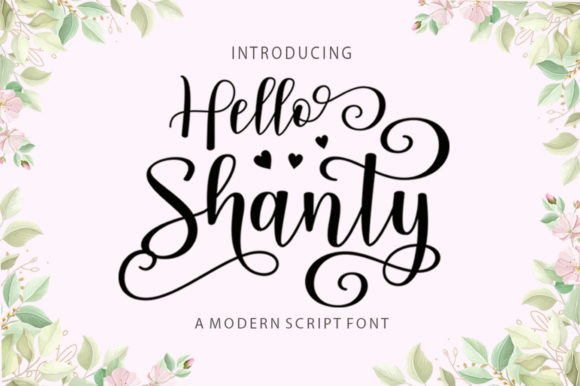Hello Shanty: A Handwritten Font That Elevates Branding