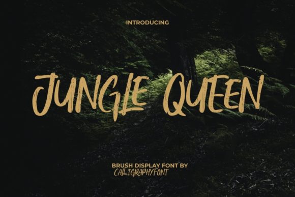 Jungle Queen Font for Bold Branding and Visual Impact