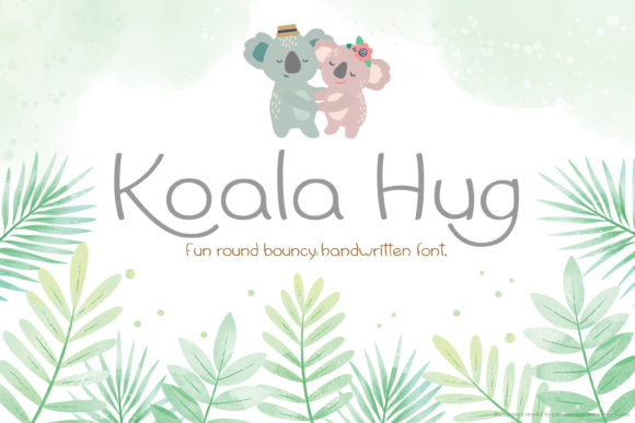 Koala Hug Font for Modern Editorial Design