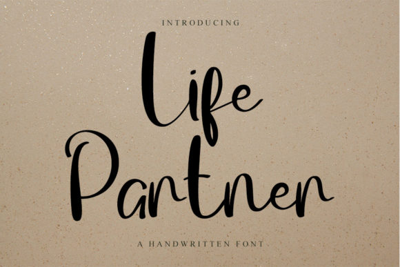 Life Partner: A Timeless Script Font for Modern Editorial Design