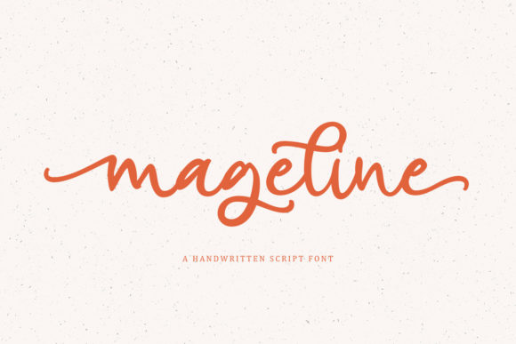 Mageline: A Vintage Script Font for Timeless Branding