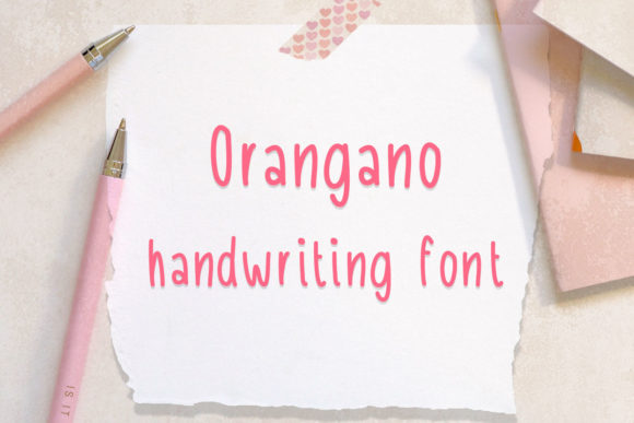 Orangano: The Handwritten Font That Elevates Your Campaigns