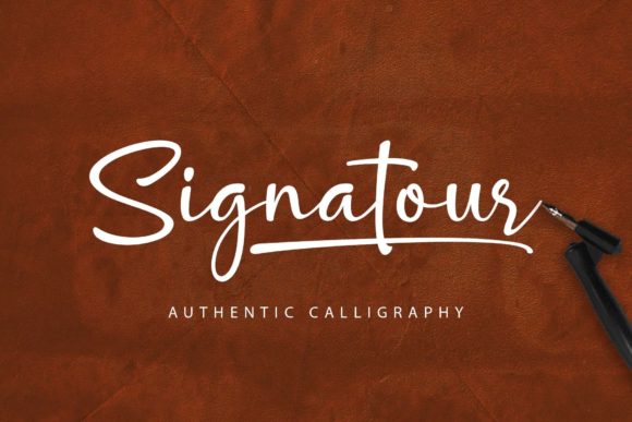 Signatour: A Script Font for Modern Web Design
