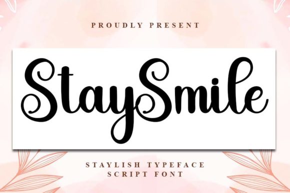 Stay Smile: A Handwritten Font for Modern Web Design