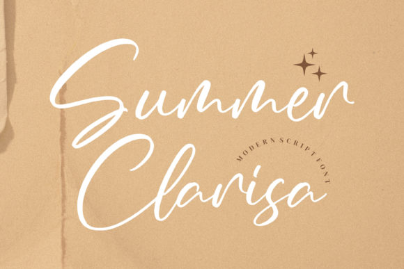 Summer Clarisa: A Script Font for Elegant Editorial Design