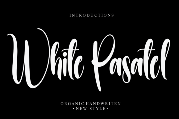 White Pasatel: A Luxurious Script Font for Modern Web Design